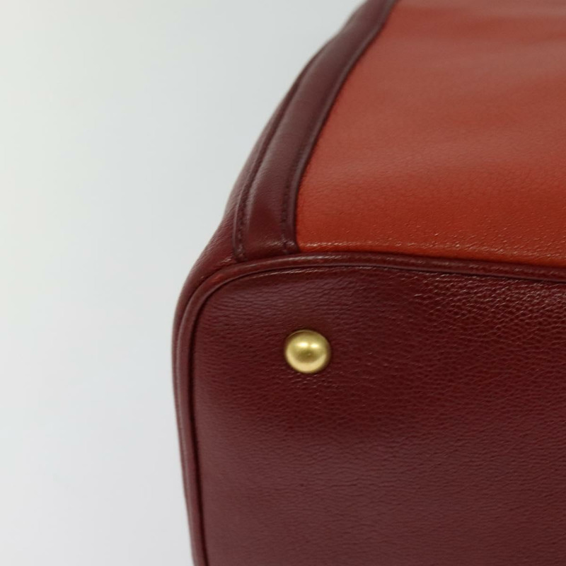 【日本直送】Miu Miu 手提包 皮革 紅色 金色 正品 125761-14