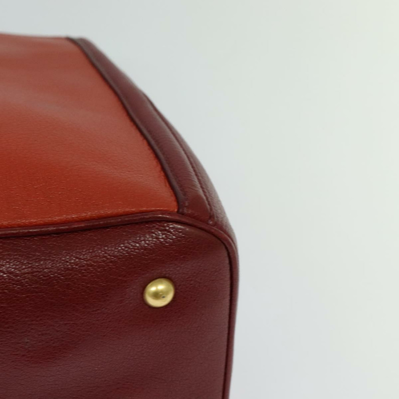 【日本直送】Miu Miu 手提包 皮革 紅色 金色 正品 125761-15