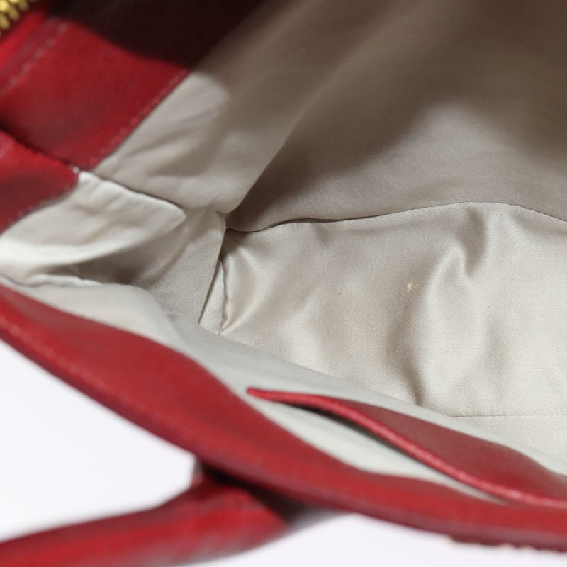 【日本直送】Miu Miu 手提包 皮革 紅色 金色 正品 125761-21