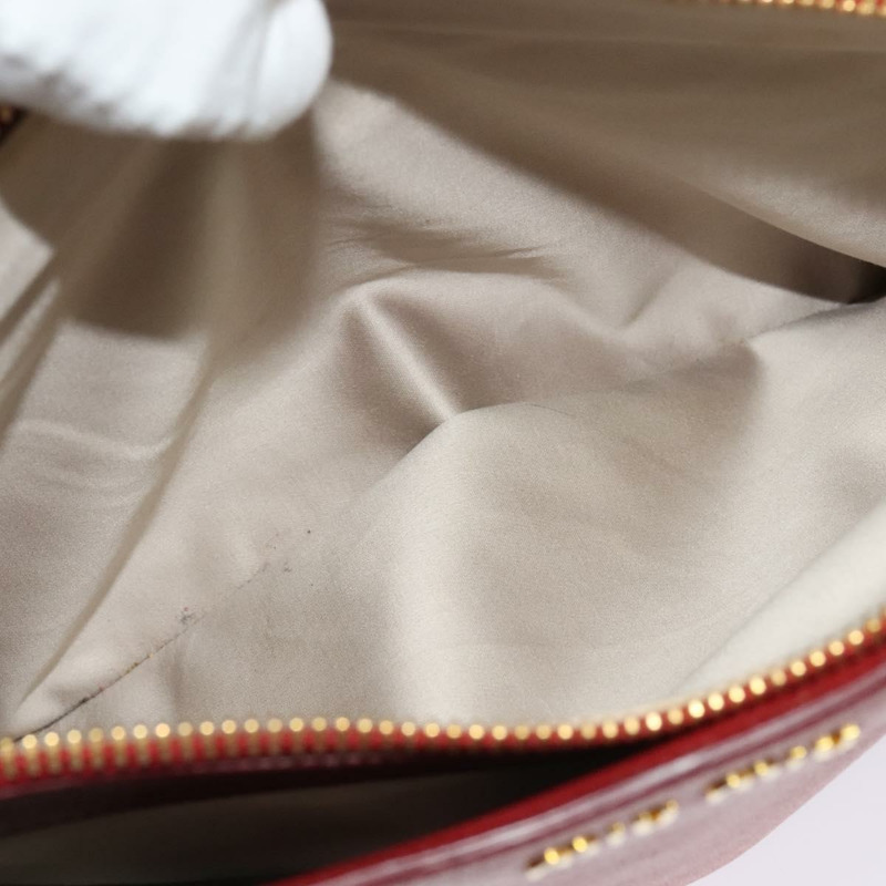 【日本直送】Miu Miu 手提包 皮革 紅色 金色 正品 125761-22
