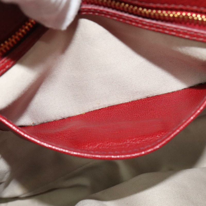 【日本直送】Miu Miu 手提包 皮革 紅色 金色 正品 125761-23
