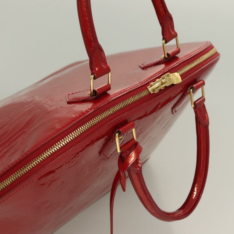 【日本直送】路易威登 Monogram Vernis Alma GM 手袋 Rose Andian M91772 LV 正品 128079-5