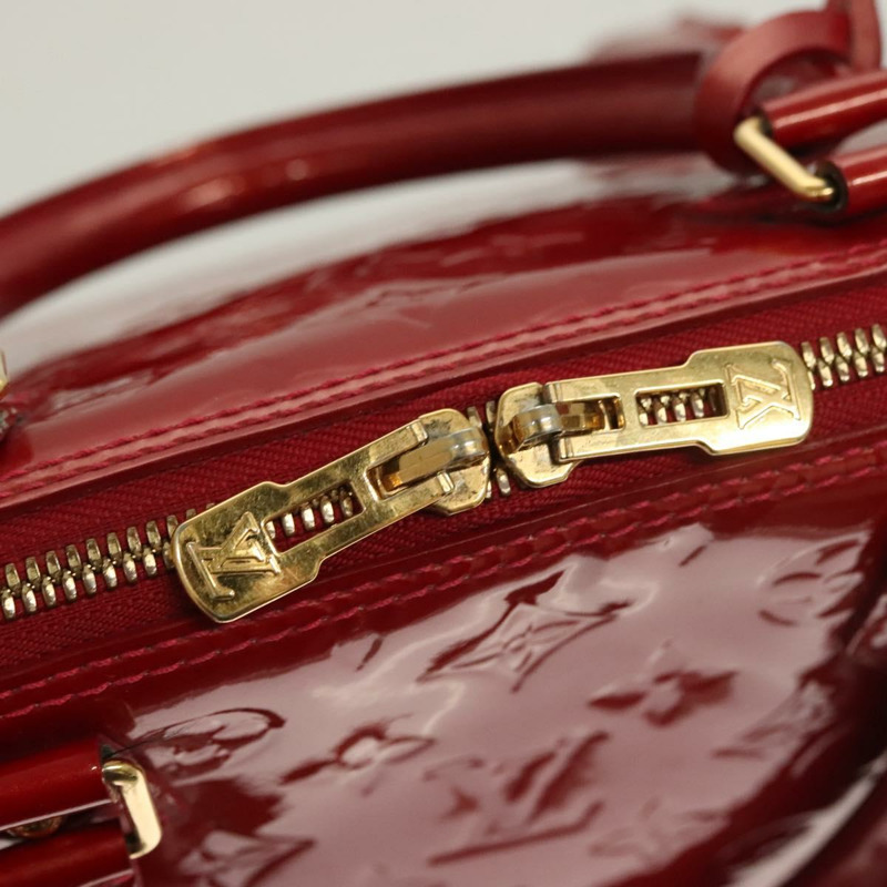 【日本直送】路易威登 Monogram Vernis Alma GM 手袋 Rose Andian M91772 LV 正品 128079-17