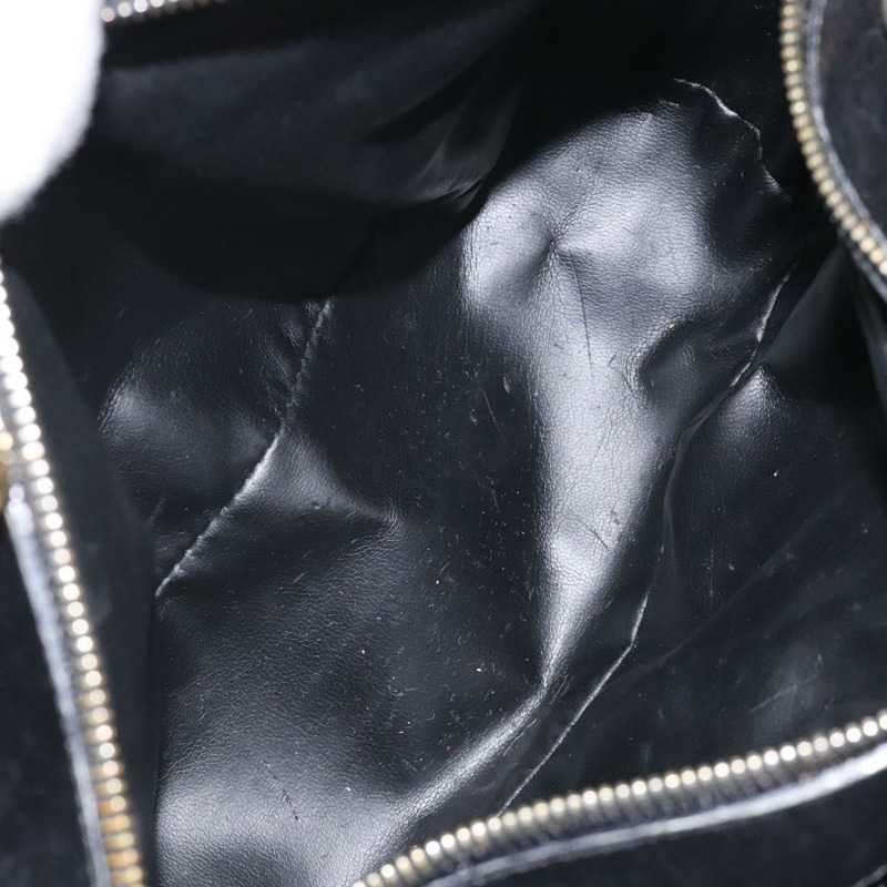 【日本直送】Salvatore Ferragamo 手提包 皮革 黑色 金色 正品 125712-10