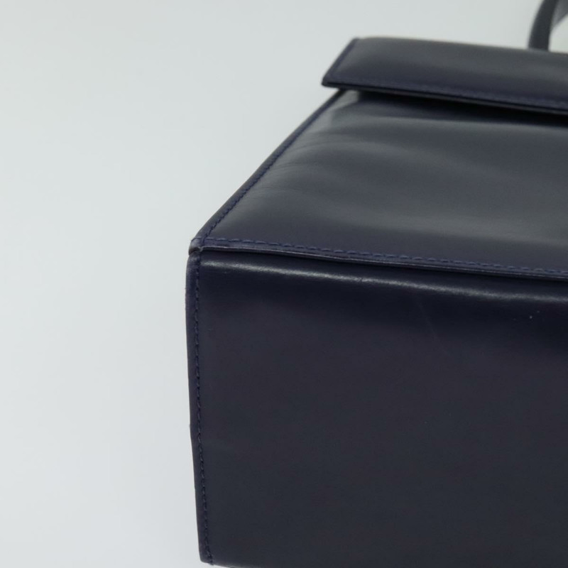【日本直送】Salvatore Ferragamo Gancini 手提包 皮革 2 向 紫金 正品 128108-8