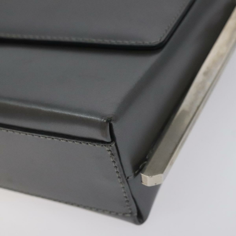 【日本直送】Salvatore Ferragamo 肩背包 漆皮 銀色 正品 128102-8