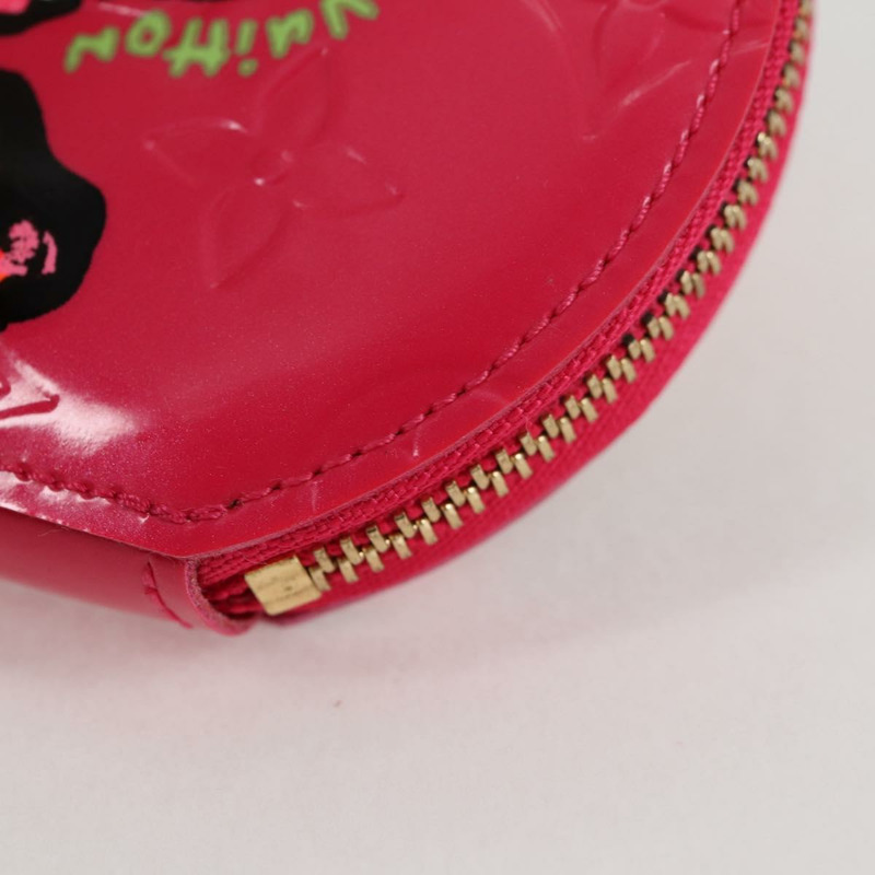 【日本直送】路易威登 Vernis Rose Porte Monnaie Chapeau 零錢包 M93690 正品 127793V-13