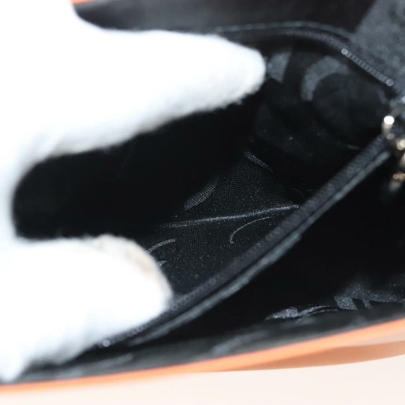 【日本直送】Salvatore Ferragamo Vera 肩背包 琺瑯 橘色 銀色 正品 128998-20