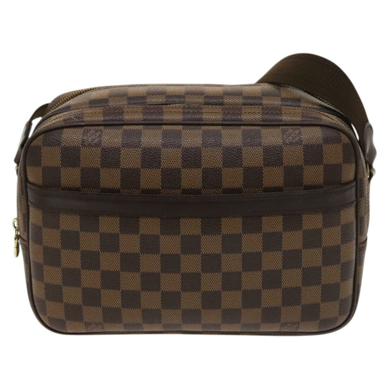 【日本直送】路易威登 Damier Ebene Reporter PM 單肩包 N45253 LV 正品 128598-12