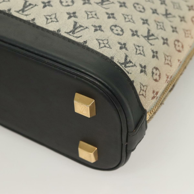 【日本直送】路易威登 Monogram 迷你 Alma Haut 手提包 藍色 M92202 LV 授權 129037-13