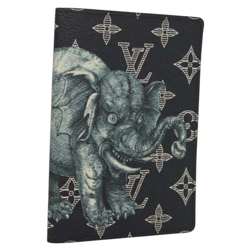 【日本直送】路易威登 Monogram Savanna Couverture 護照夾 海軍藍 LV 正品 129097M-0