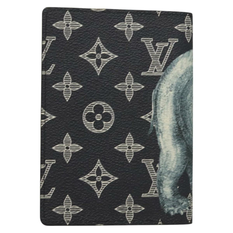 【日本直送】路易威登 Monogram Savanna Couverture 護照夾 海軍藍 LV 正品 129097M-1