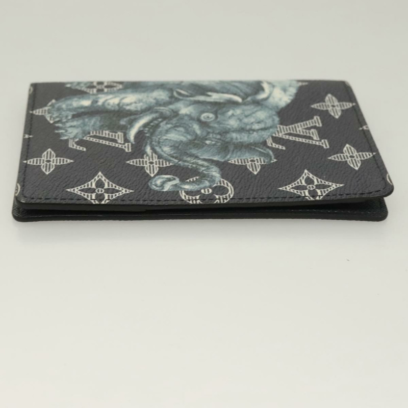 【日本直送】路易威登 Monogram Savanna Couverture 護照夾 海軍藍 LV 正品 129097M-2