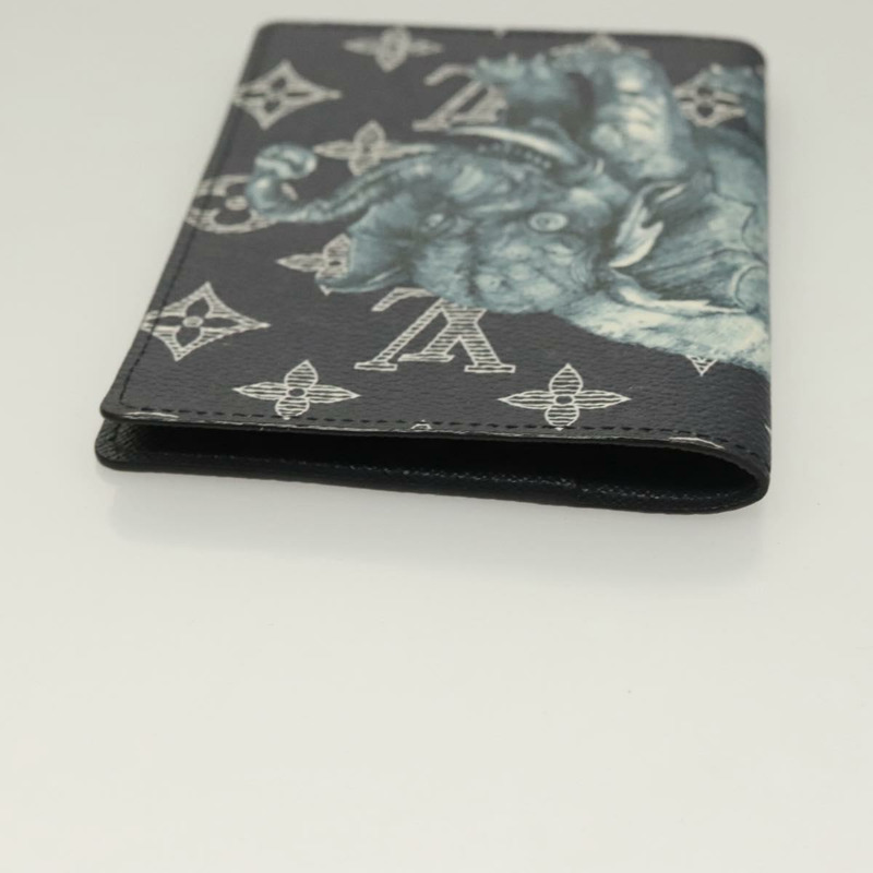【日本直送】路易威登 Monogram Savanna Couverture 護照夾 海軍藍 LV 正品 129097M-4