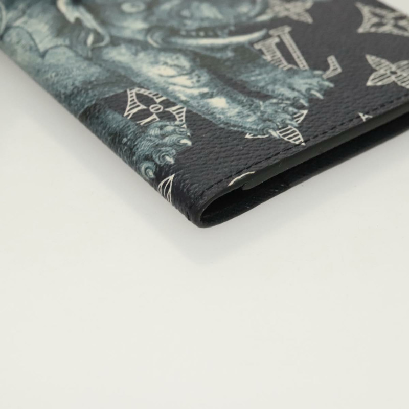 【日本直送】路易威登 Monogram Savanna Couverture 護照夾 海軍藍 LV 正品 129097M-6