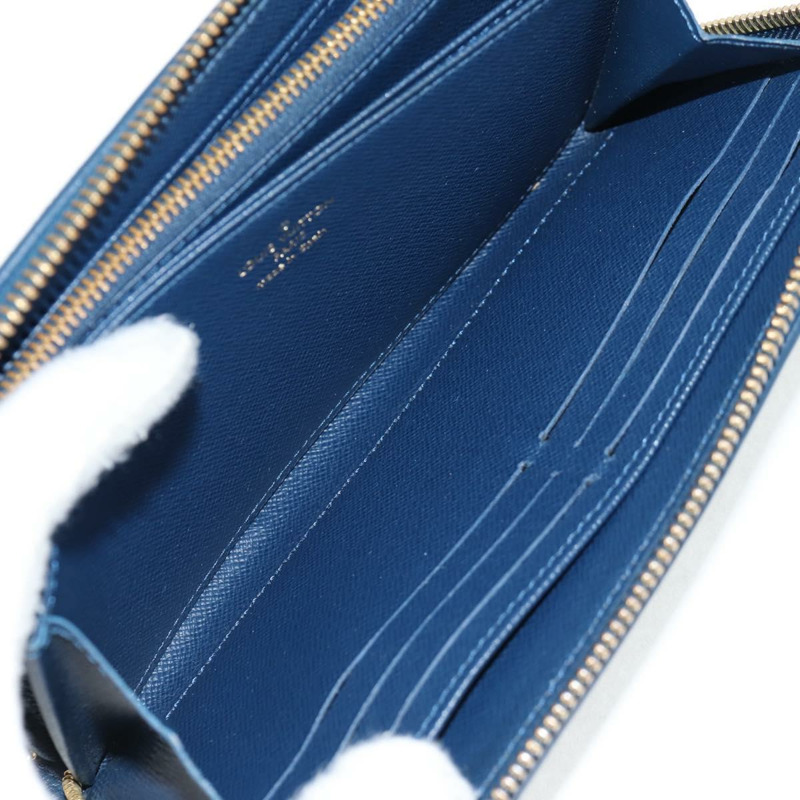 【日本直送】路易威登 Monogram Jaguar Zippy 錢包 藍色 M81226 LV Auth 127708A-18