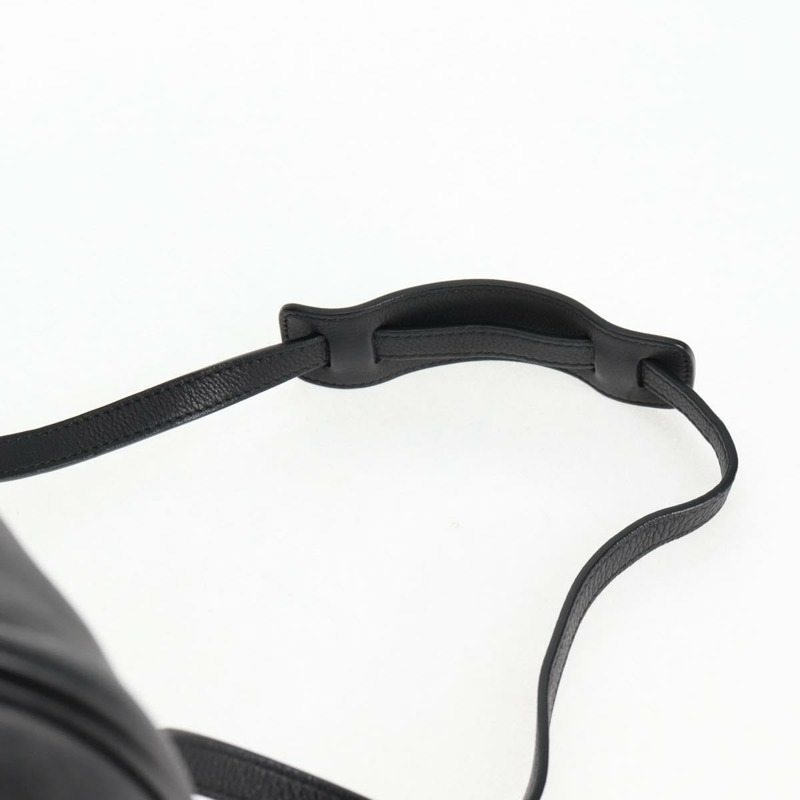 【日本直送】BALENCIAGA 單肩包 皮革 黑色 正品 127888V-8