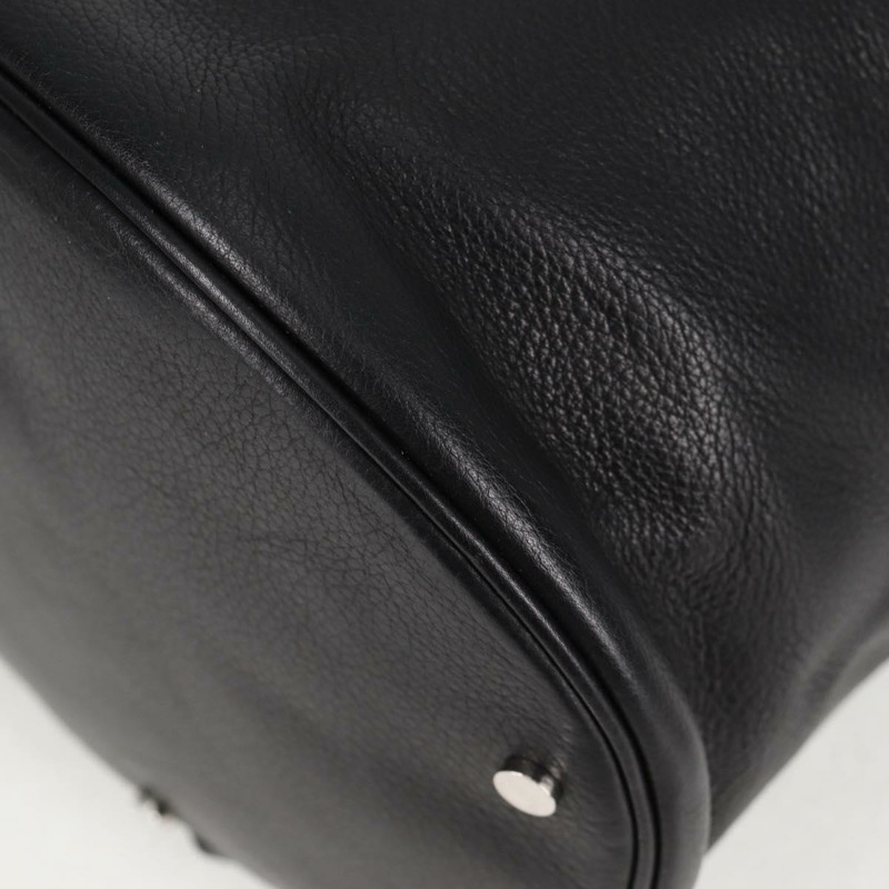 【日本直送】BALENCIAGA 單肩包 皮革 黑色 正品 127888V-13