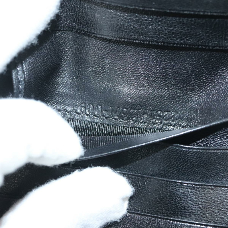 【日本直送】FENDI 皮夾 帆布 黑色 正品 127954V-10
