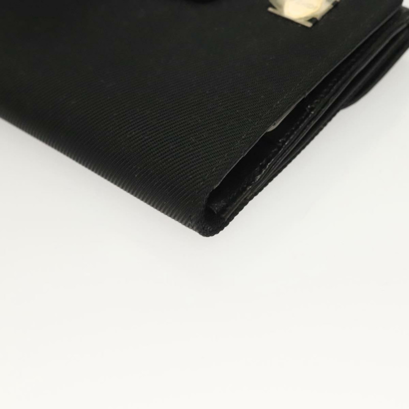 【日本直送】FENDI 皮夾 帆布 黑色 正品 127954V-13
