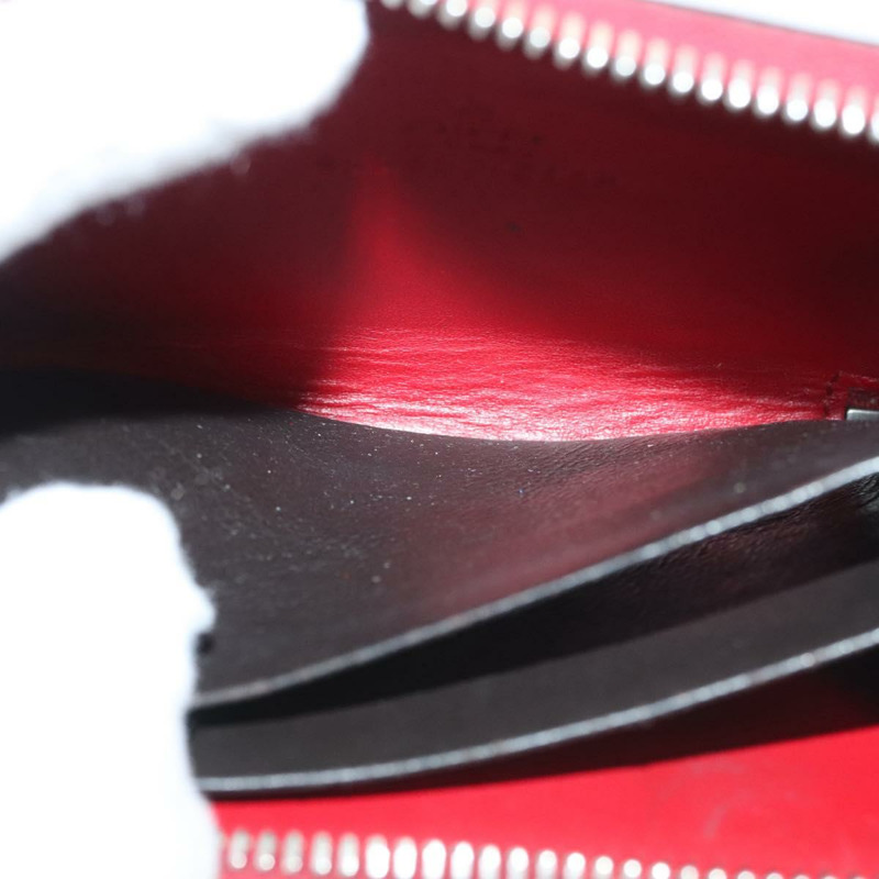 【日本直送】GUCCI GG帆布Guccissima零錢包，紅色皮革款，貨號255452，正品編號127950V-8