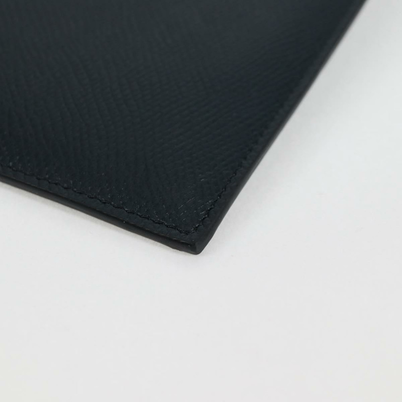 【日本直送】CELINE 手拿包 皮革 海軍藍 銀色 10B593-070 正品 127920M-13