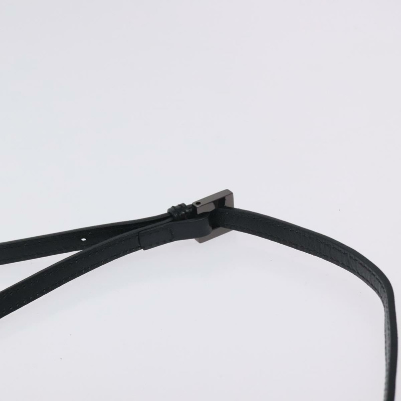 【日本直送】FENDI Zucchino 帆布單肩包 黑色 正品 129524V-7