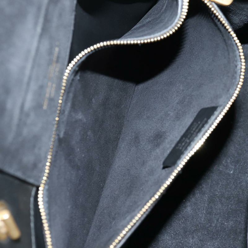 【日本直送】Salvatore Ferragamo 鏈條手提包，黑色皮革，金色，正品，貨號 128371M-21