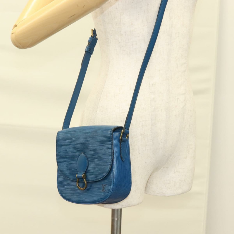 【日本直送】路易威登 Epi Saint Cloud PM 單肩包 藍色 M52195 LV 授權 129833-22