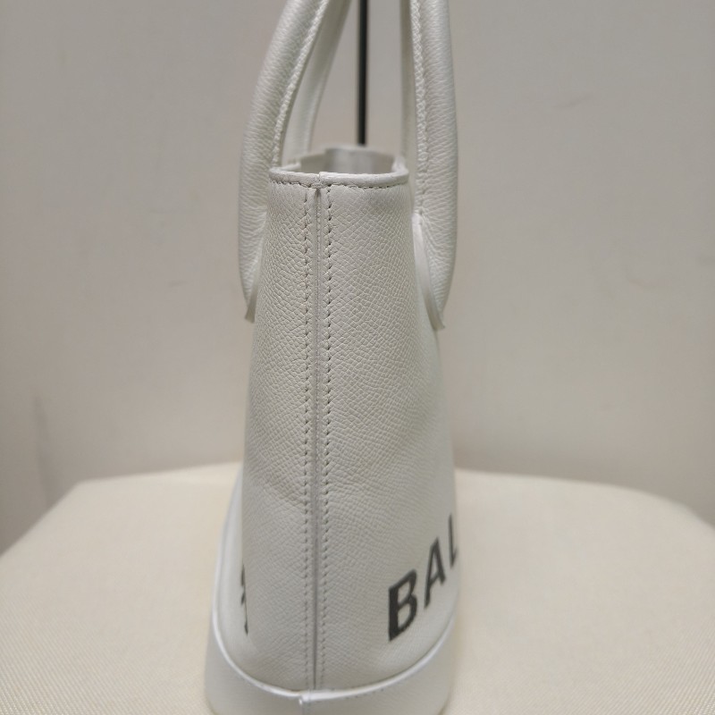 🔥10/3-10/31週年慶🔥【超狂優惠】㊣✨BALENCIAGA✨巴黎世家 白色 印字 手提包 肩背包 斜背包/二手包/二手精品/保證正品🌳二手樹屋🌳-4