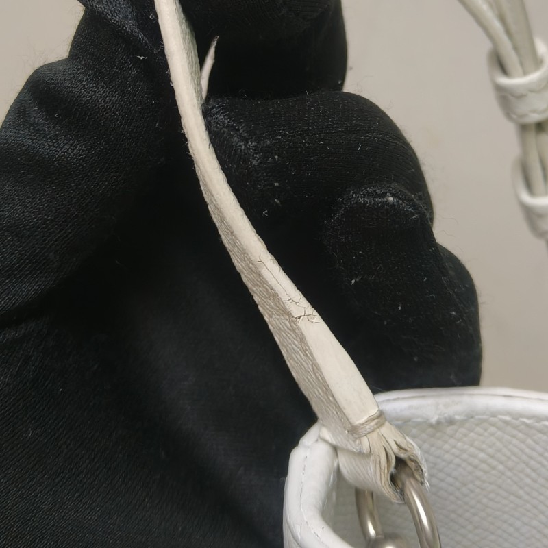 🔥10/3-10/31週年慶🔥【超狂優惠】㊣✨BALENCIAGA✨巴黎世家 白色 印字 手提包 肩背包 斜背包/二手包/二手精品/保證正品🌳二手樹屋🌳-48