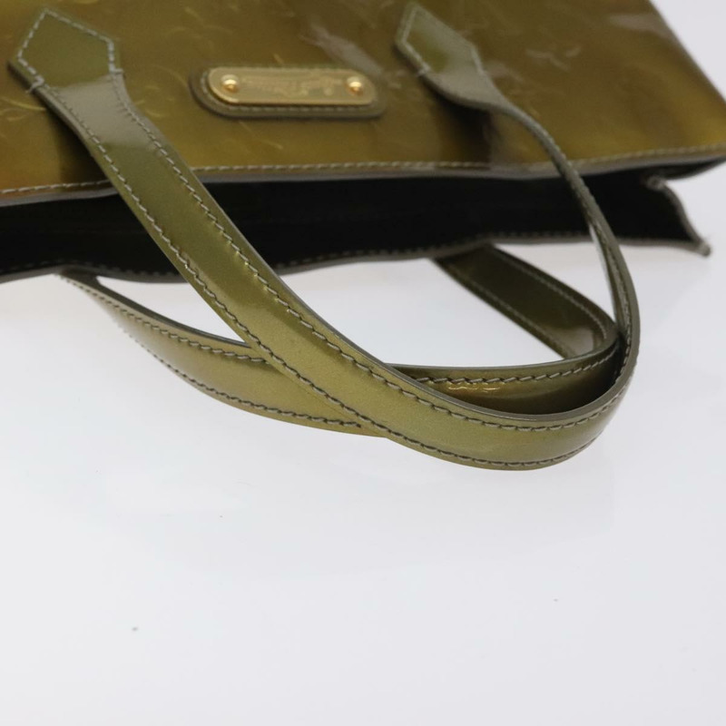 【日本直送】路易威登 Monogram Vernis Wilshire PM 手袋 Gris Art Deco M91627 正品 129895-6