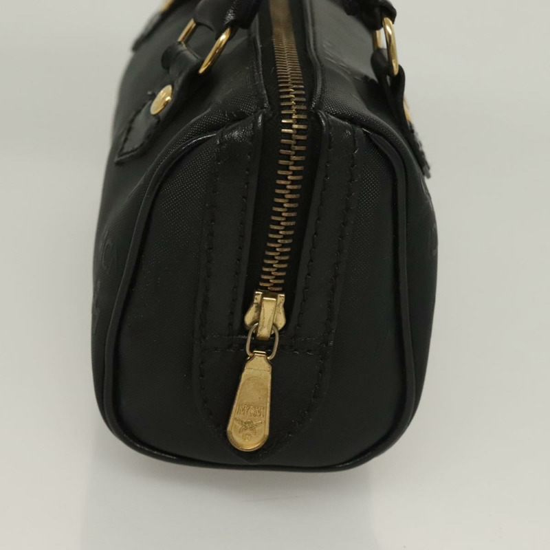 【日本直送】MCM Vicetos 標誌手提包 PVC 兩用款 黑金色 正品 129547-3