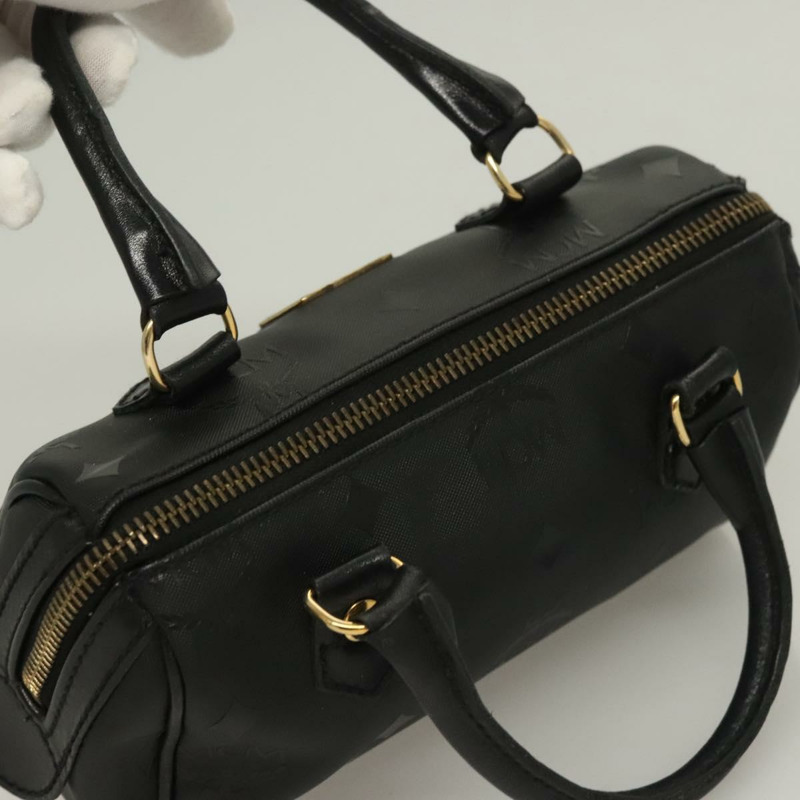 【日本直送】MCM Vicetos 標誌手提包 PVC 兩用款 黑金色 正品 129547-5