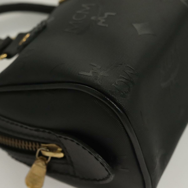 【日本直送】MCM Vicetos 標誌手提包 PVC 兩用款 黑金色 正品 129547-8