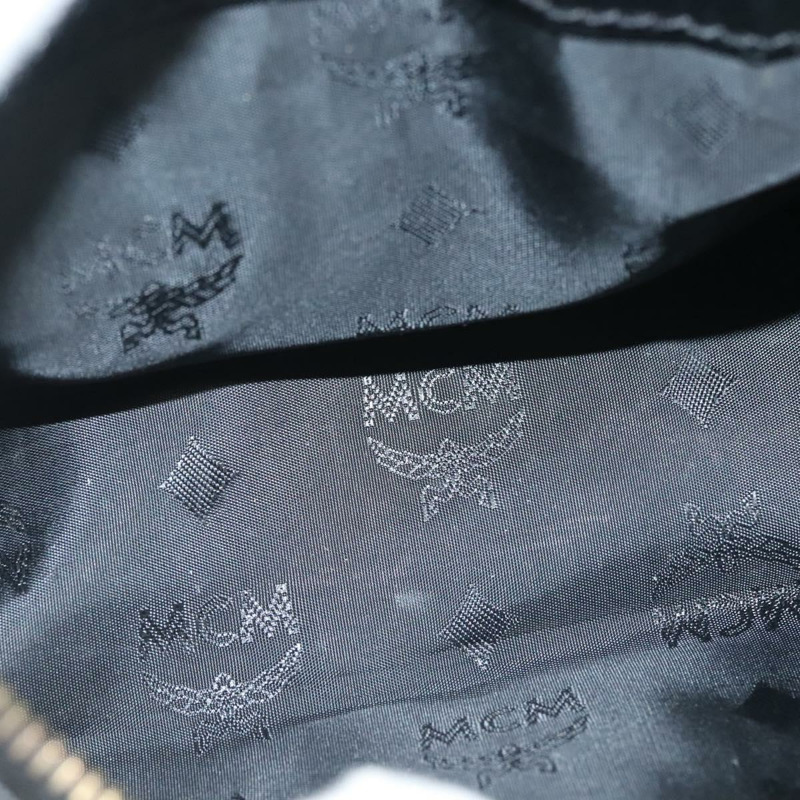 【日本直送】MCM Vicetos 標誌手提包 PVC 兩用款 黑金色 正品 129547-10