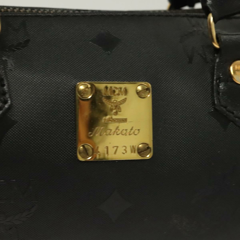 【日本直送】MCM Vicetos 標誌手提包 PVC 兩用款 黑金色 正品 129547-11
