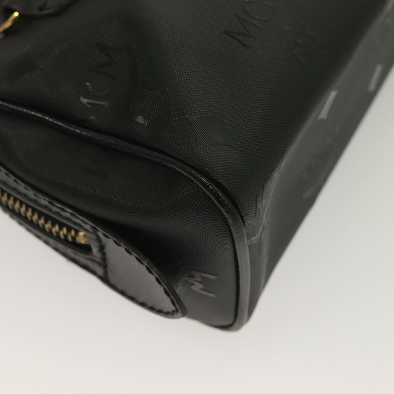 【日本直送】MCM Vicetos 標誌手提包 PVC 兩用款 黑金色 正品 129547-14