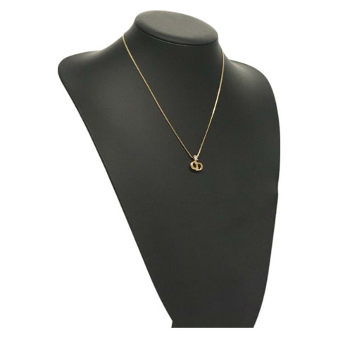 Christian Dior 項鍊 金屬 金 正品 129564