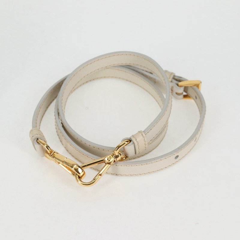 【日本直送】PRADA 手提包 帆布 2 向 淺藍色 金色 正品 130352V-25