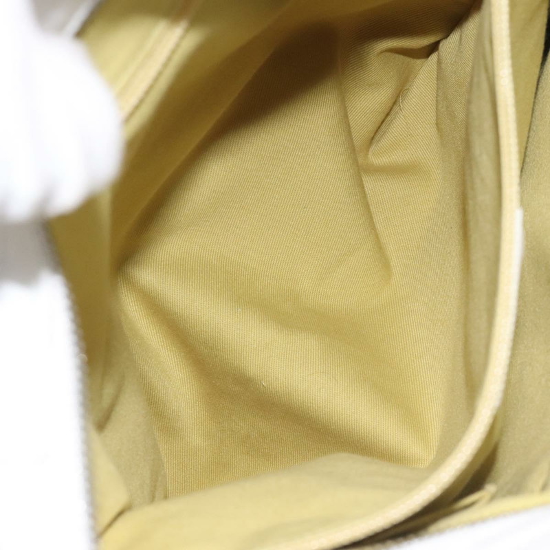 【日本直送】Salvatore Ferragamo Gancini 單肩包 皮革 白色 銀色 正品 128020-21