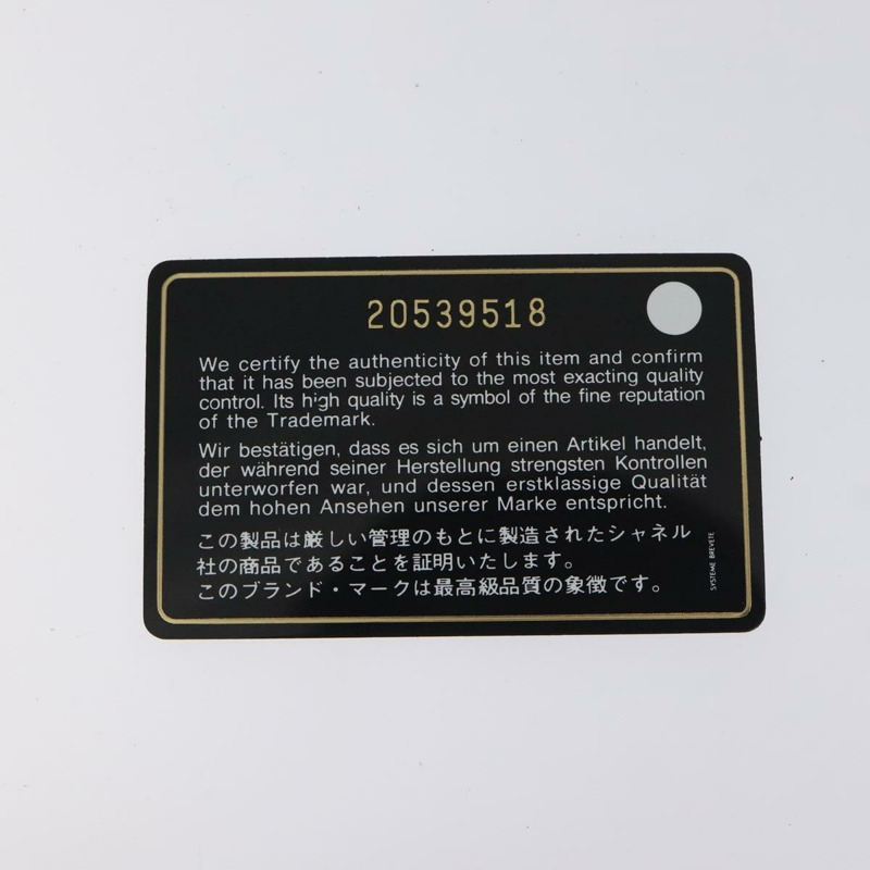 【日本直送】香奈兒聖誕手拿包 尼龍 黑色 銀色 CC 標誌 正品 130636V-10