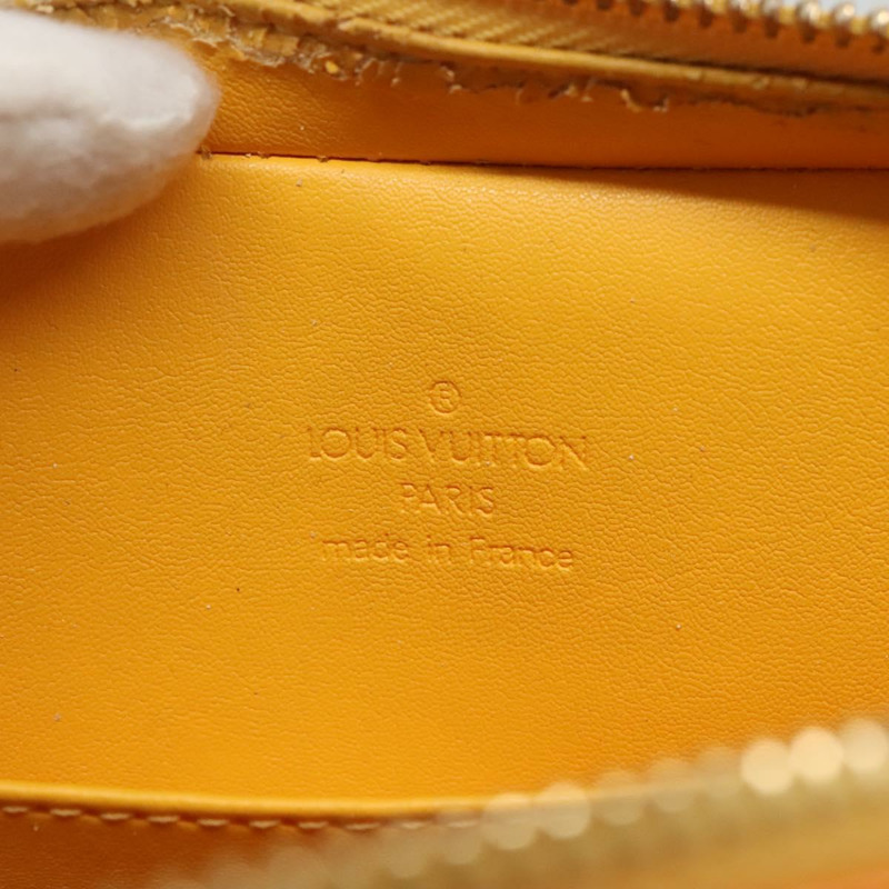 【日本直送】路易威登 Monogram Vernis Christy 中型單肩包,黃色 M91108 正品 128709-17
