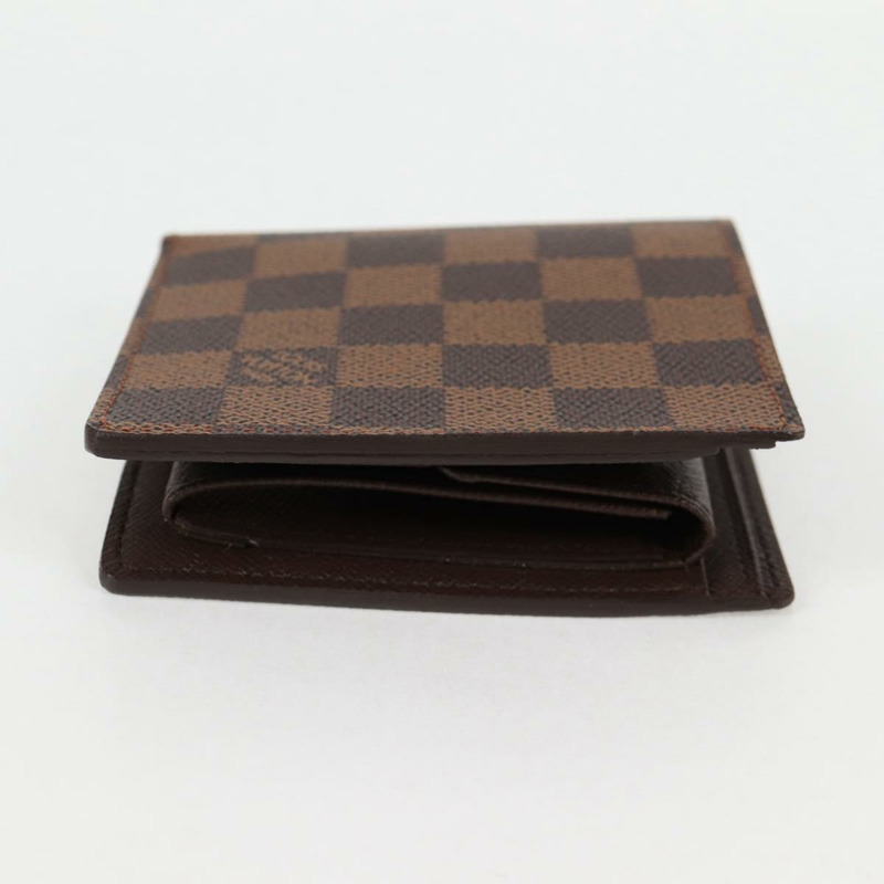 【日本直送】路易威登 Damier Ebene Portefeuille Marco 雙折皮夾 N61675 正品 130510V-2