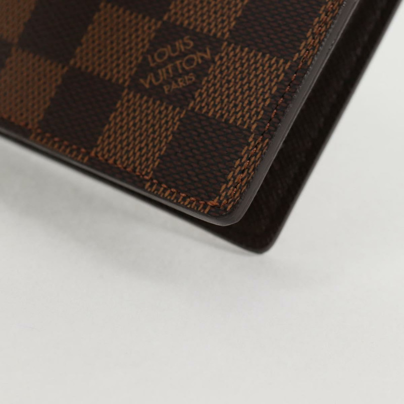 【日本直送】路易威登 Damier Ebene Portefeuille Marco 雙折皮夾 N61675 正品 130510V-13