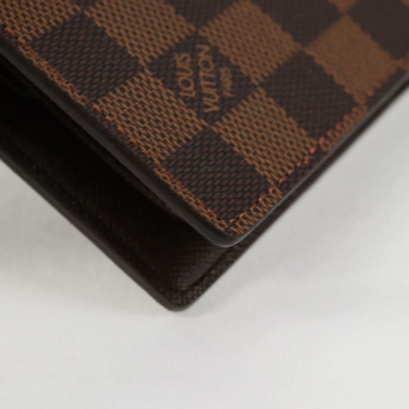 【日本直送】路易威登 Damier Ebene Portefeuille Marco 雙折皮夾 N61675 正品 130510V-14