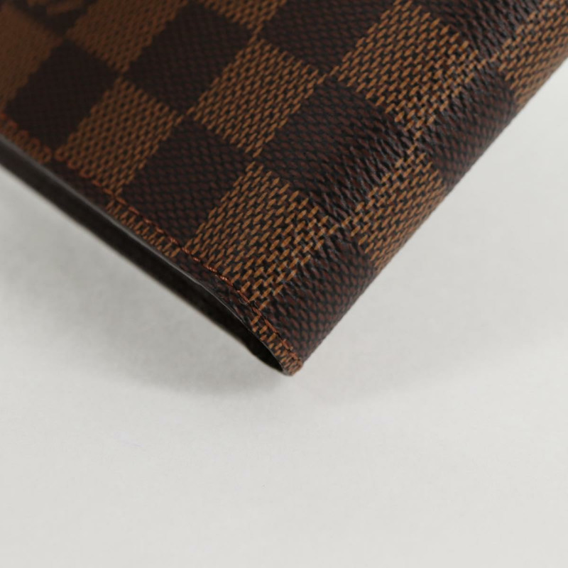 【日本直送】路易威登 Damier Ebene Portefeuille Marco 雙折皮夾 N61675 正品 130510V-15
