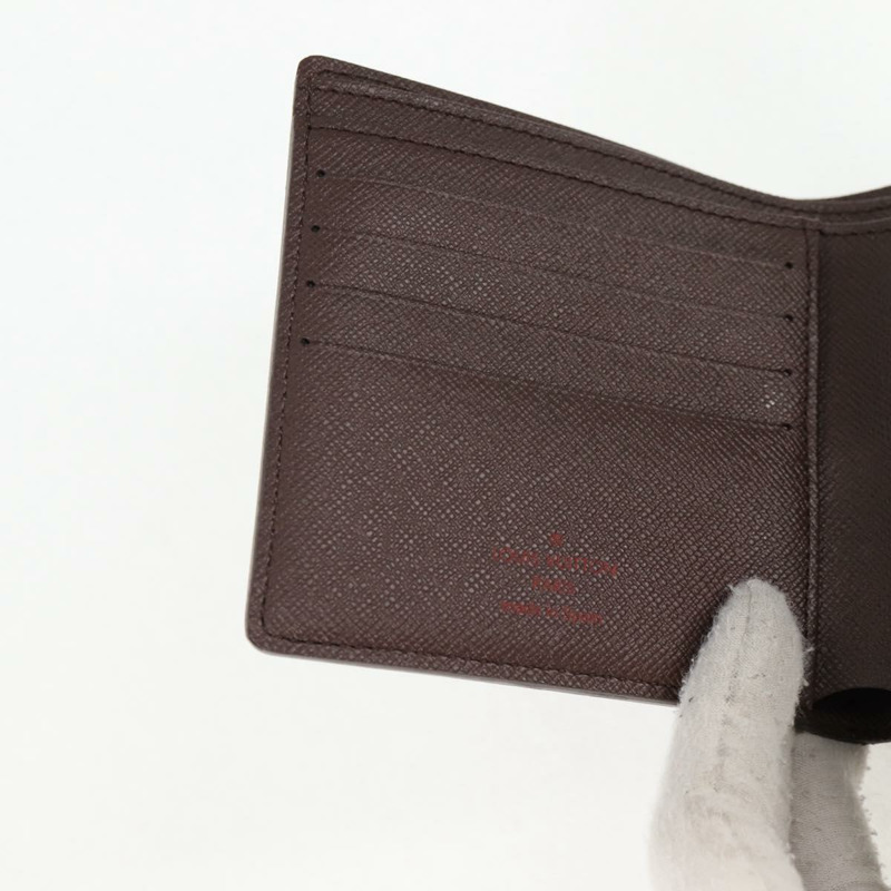 【日本直送】路易威登 Damier Ebene Portefeuille Marco 雙折皮夾 N61675 正品 130510V-16