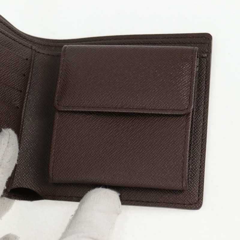 【日本直送】路易威登 Damier Ebene Portefeuille Marco 雙折皮夾 N61675 正品 130510V-17