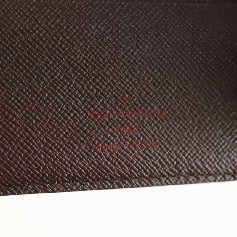 【日本直送】路易威登 Damier Ebene Portefeuille Marco 雙折皮夾 N61675 正品 130510V-18